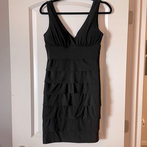 B. Smart - holiday party cocktail black dress. Stunning! EUC. Size 6